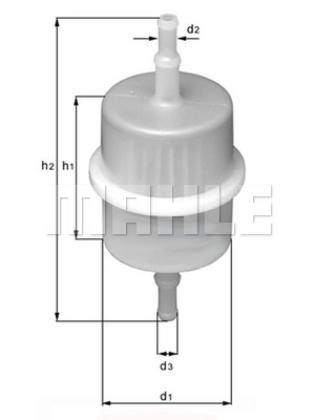 FILTRO DE COMBUSTIVEL METAL LEVE