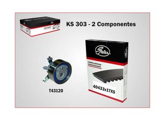 KIT CORREIA TENSIONADOR GATES