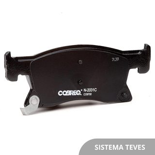 PASTILHA DE FREIO DIANTEIRA COBREQ